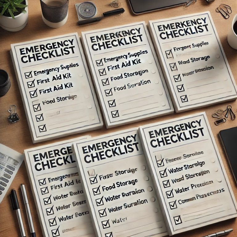 Preplists checklists for preparedness