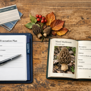 The Prepared Household Starter Kit — Emergency Binder + Foraging Field Guide