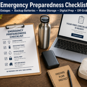 Emergency Preparedness Checklist Pack